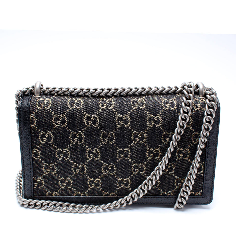 Gucci 499623 Small GG Denim Bag