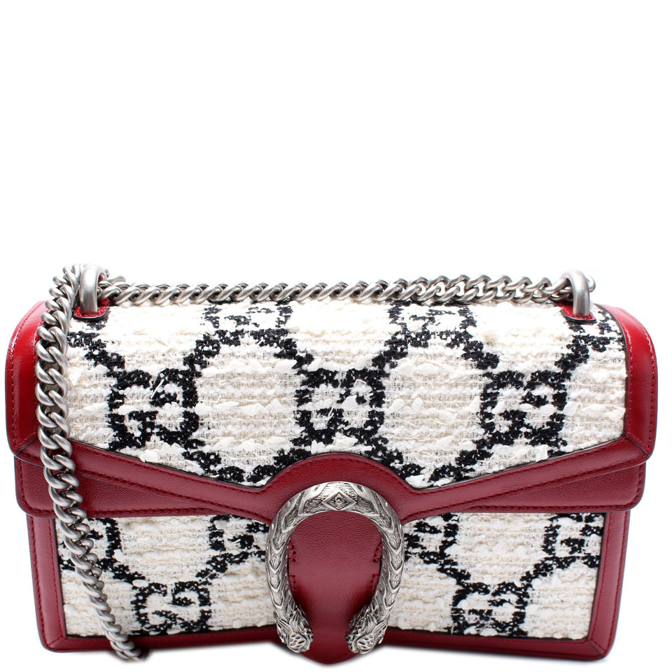 Gucci 400249 Dionysus Tweed Shoulder Small Bag