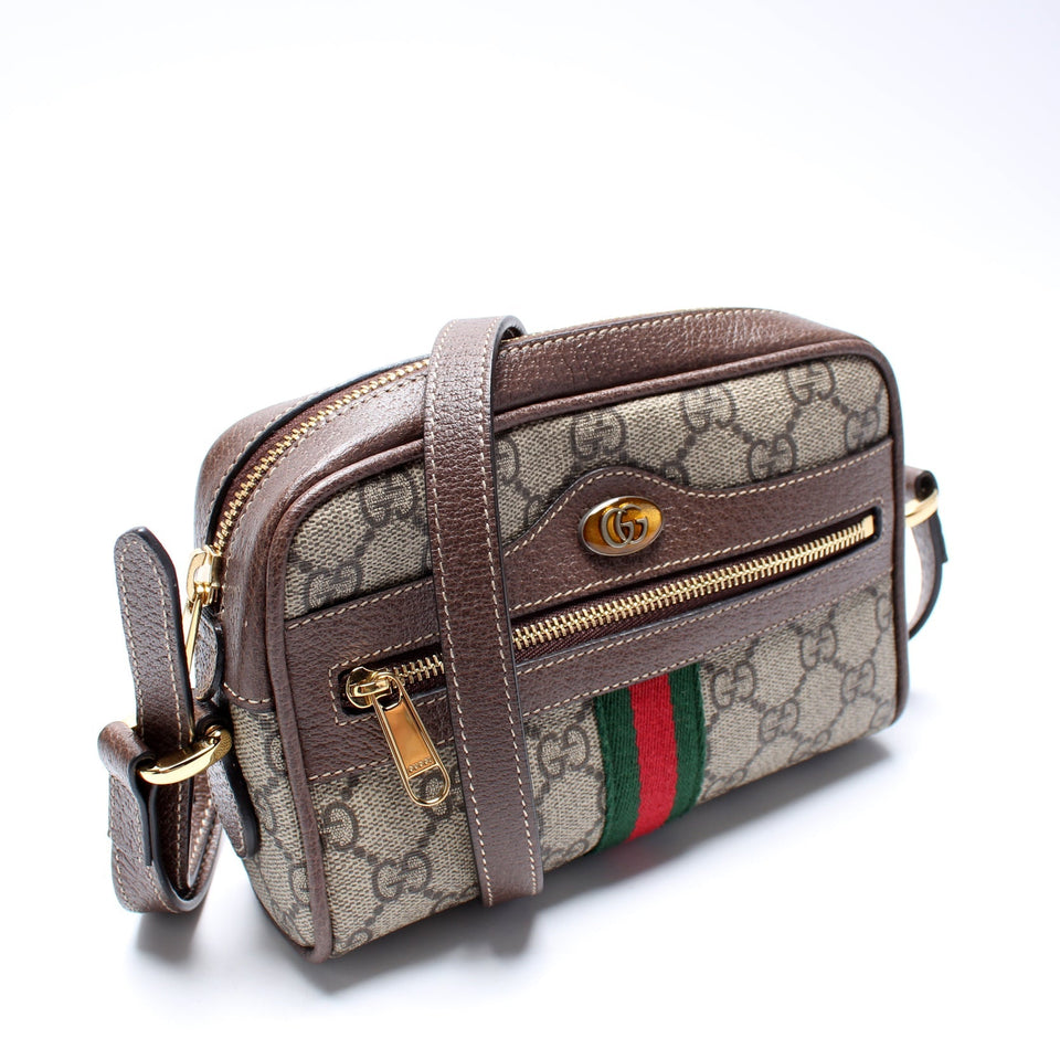 Gucci 517350 GG Supreme Mini Ophidia Bag