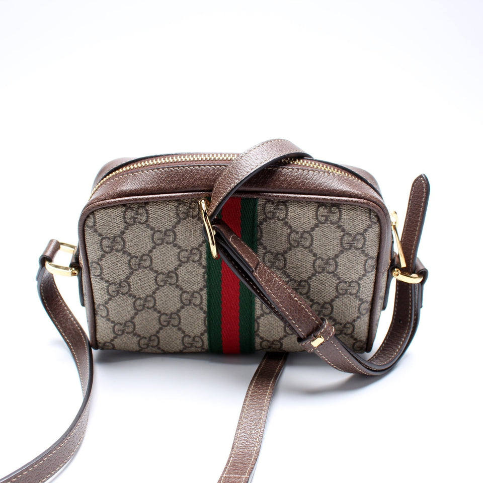 Gucci 517350 GG Supreme Mini Ophidia Bag