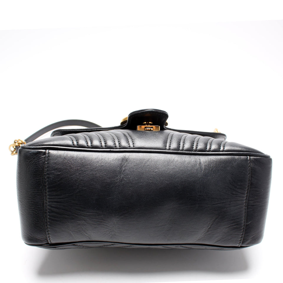 Gucci 498110 GG Marmont Small Top Handle Bag
