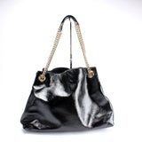 Gucci 308982 Soho Patent Leather Shoulder Medium Bag