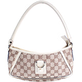 Gucci 130939 GG Canvas Abbey Pochette Bag