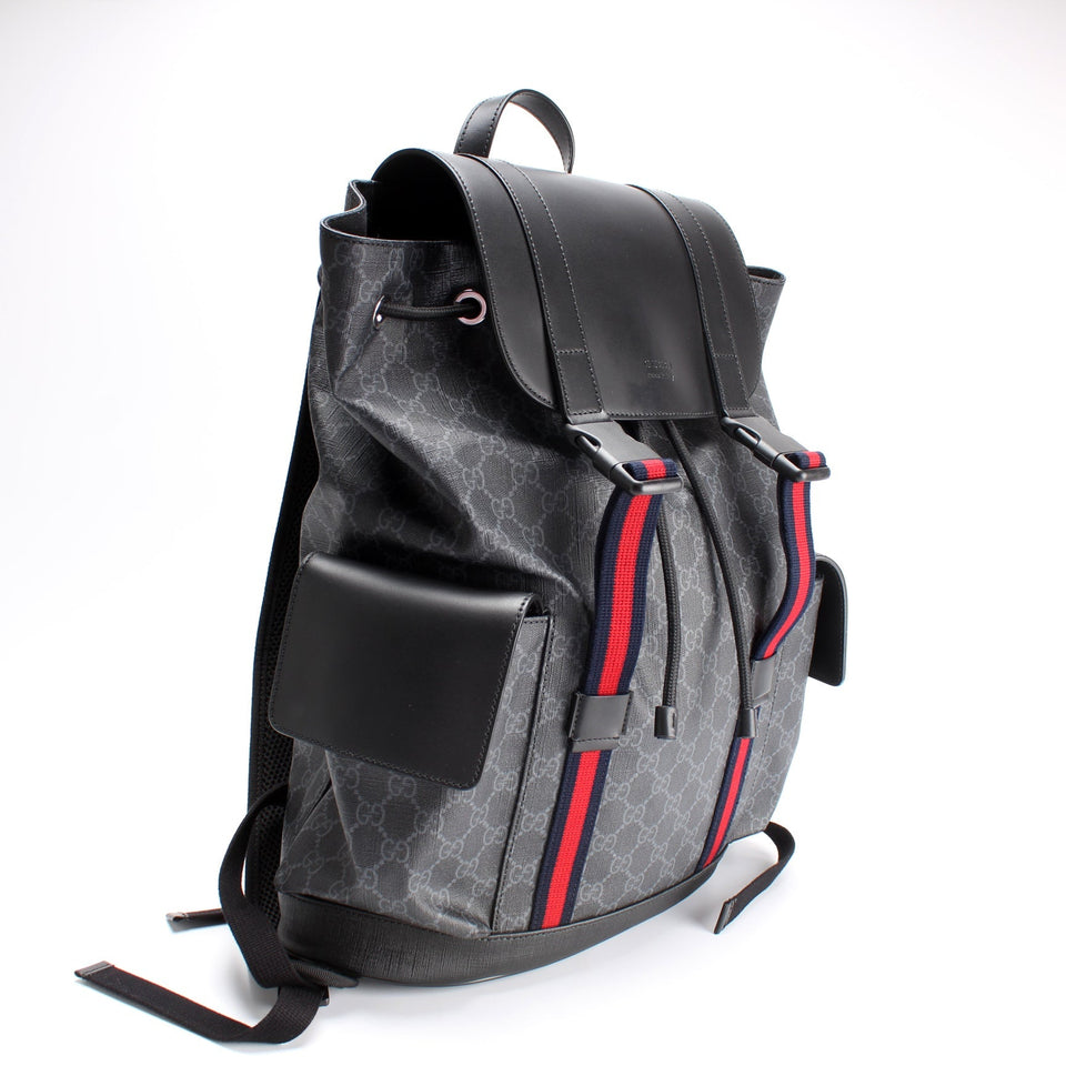 Gucci 495563 GG Supreme Backpack Bag