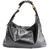 Gucci 115867 Horsebit Leather Hobo Bag