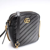 Gucci 550155 GG Marmont Double Zip Shoulder Bag