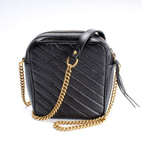 Gucci 550155 GG Marmont Double Zip Shoulder Bag