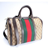Gucci 247205 Boston Canvas Bag