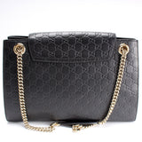 Gucci 295403 GG Canvas Emilie Chain Shoulder Bag