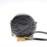 Gucci 550154 Marmont Mini Round Bag
