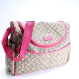 Gucci 123326 Rose Bud Diaper Bag