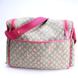 Gucci 123326 Rose Bud Diaper Bag