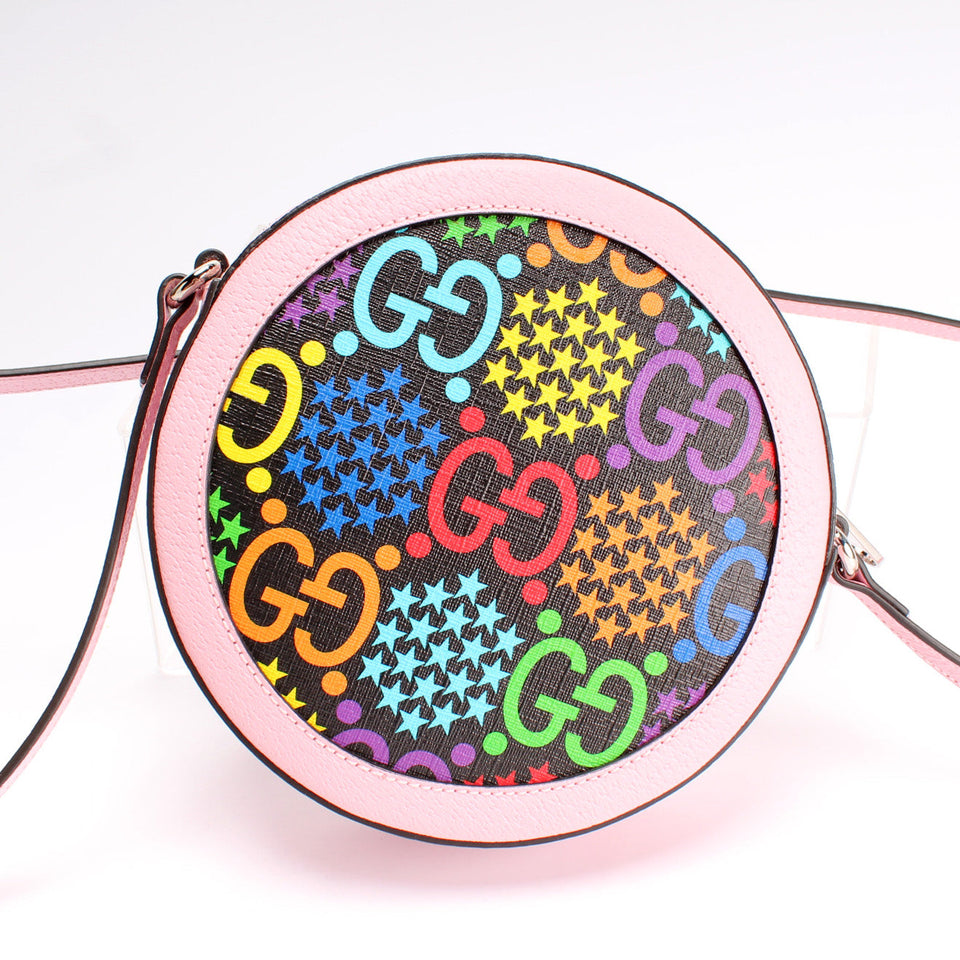 Gucci 603938 GG Psychedelic Round Shoulder Bag