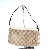 Gucci 145750 GG Canvas D Ring Cosmetic Case Bag