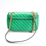 Gucci 443497 Marmont Torchon Shoulder Small Flap Bag