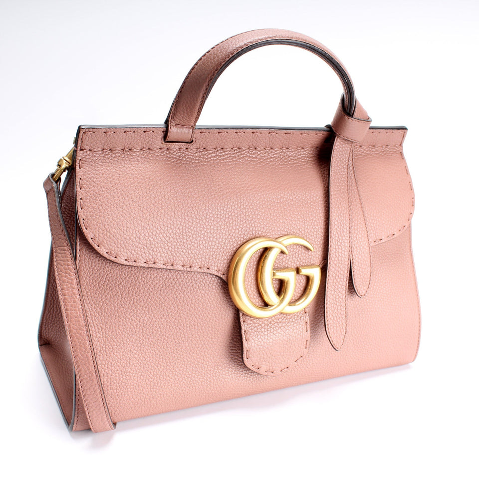 Gucci 421890 Marmont Top Handle Small Bag