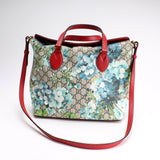 Gucci 429147 GG Blooms Fold Over Tote Bag