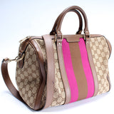 Gucci 247205 Boston Canvas Bag
