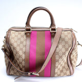 Gucci 247205 Boston Canvas Bag
