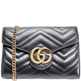 Gucci 474575 Marmont Chain Wallet Bag