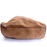 Gucci 296855 Horsebit Large Hobo Nubuck Bag
