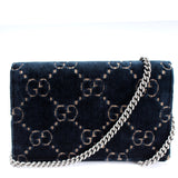 Gucci 476432 Dionysus GG Velvet Super Mini Bag