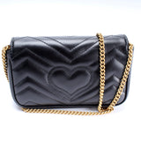 Gucci 476433 Marmont Super Mini Flap Bag