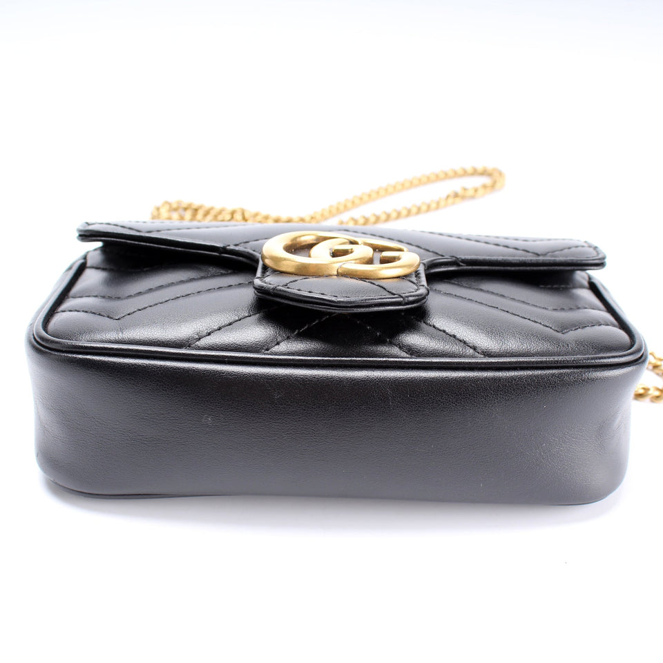 Gucci 476433 Marmont Super Mini Flap Bag