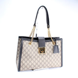 Gucci 479197 Padlock GG Supreme Shoulder Medium Bag