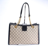 Gucci 479197 Padlock GG Supreme Shoulder Medium Bag
