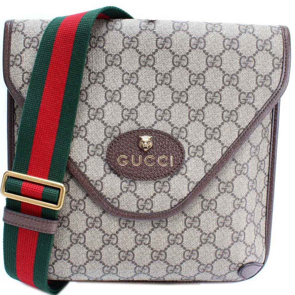 Gucci 598604 GG Supreme Neo Vintage Messenger Bag