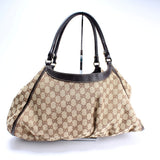 Gucci 189835 GG Canvas Abbey D Ring Large Hobo Bag