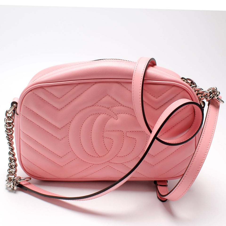 Gucci 447632 Marmont Small Leather Camera Bag