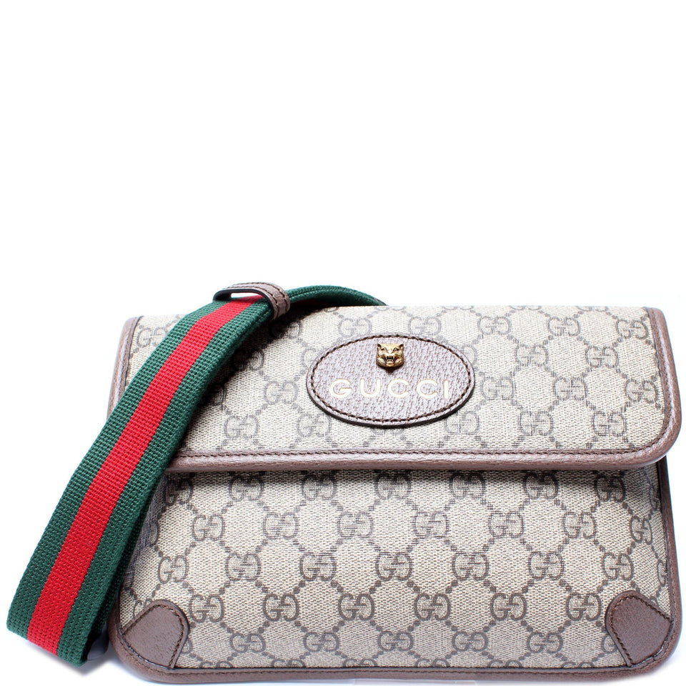 Gucci 493930 GG Supreme Neo Web Belt Bag