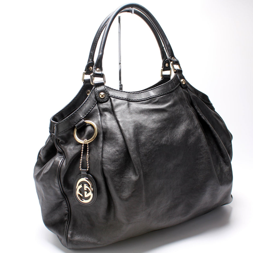 Gucci 211943 Sukey Large Leather Bag