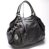 Gucci 211943 Sukey Large Leather Bag