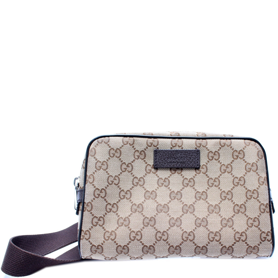 Gucci 449174 GG Canvas Belt Bag