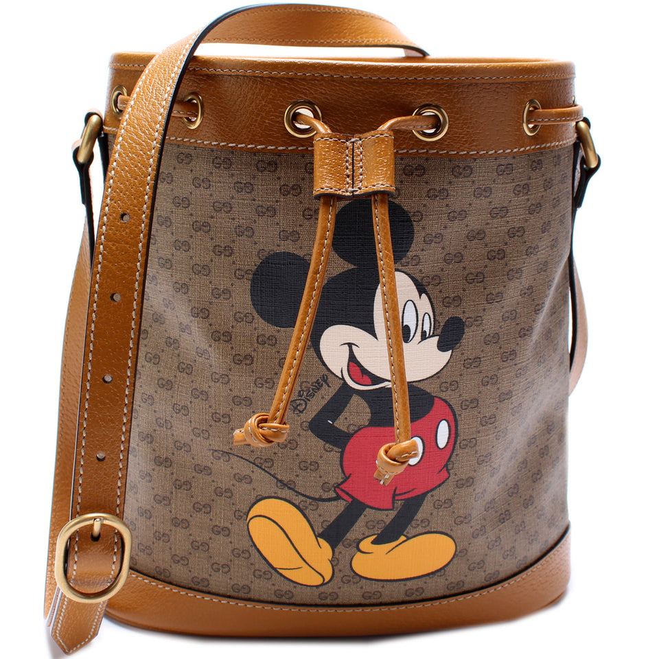 Gucci 602691 Disney Micro GG Bucket Bag