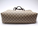 Gucci 211137 GG Supreme Medium Zip Tote Bag