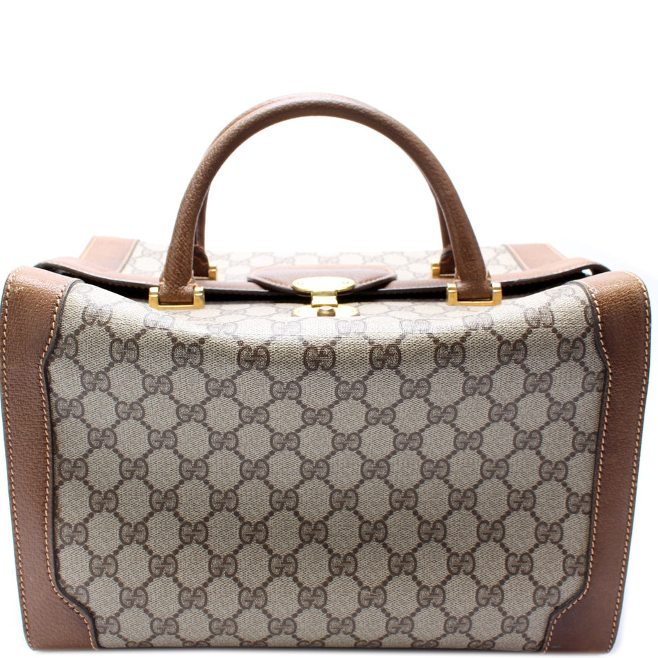 Gucci Vintage GG Supreme Vanity Case Bag