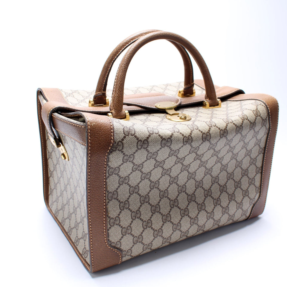Gucci Vintage GG Supreme Vanity Case Bag