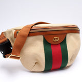 Gucci 575082 Vintage Canvas Web Belt Bag