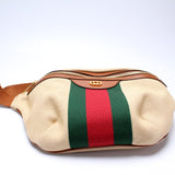 Gucci 575082 Vintage Canvas Web Belt Bag