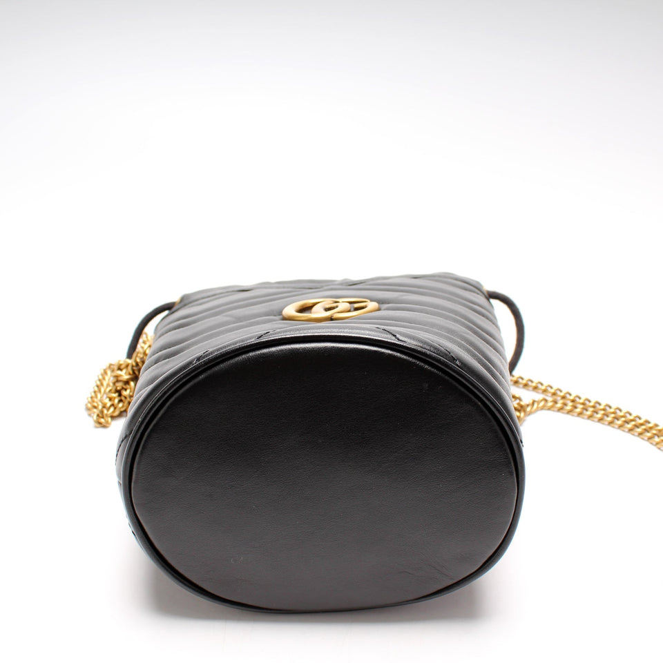 Gucci 575163 Marmont Mini Bucket Bag