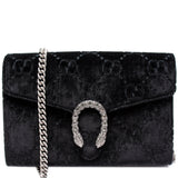 Gucci 401231 GG Velvet Dionysus Mini Wallet Bag