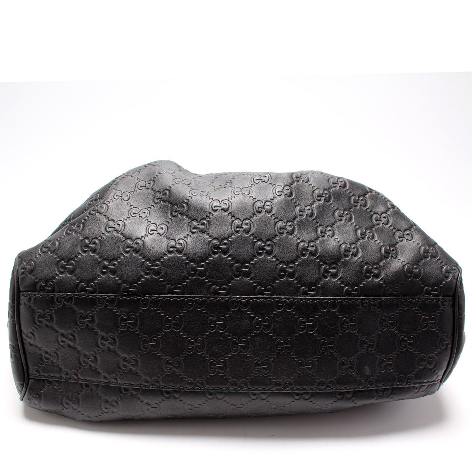 Gucci 211944 Sukey GG Leather Medium Bag