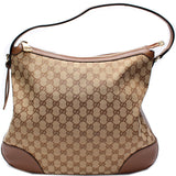 Gucci 449244 GG Canvas Bree Hobo Bag
