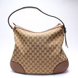Gucci 449244 GG Canvas Bree Hobo Bag
