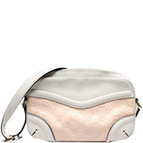 Gucci 292900 GG Leather Crest Shoulder Bag
