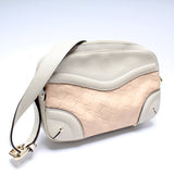 Gucci 292900 GG Leather Crest Shoulder Bag